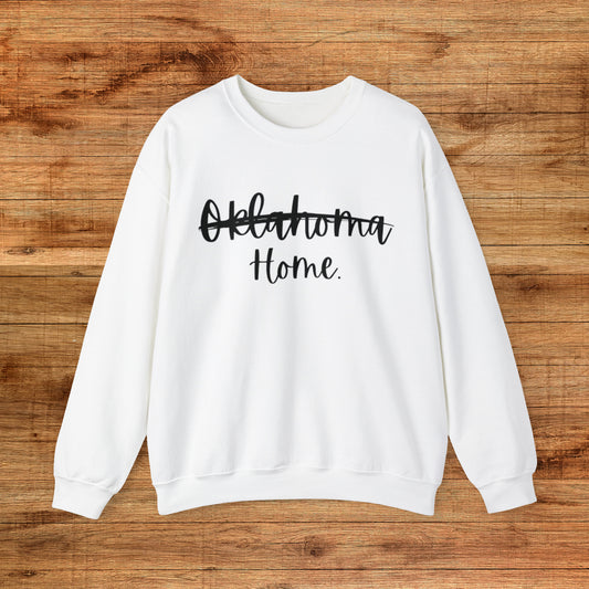 Oklahoma Home - Unisex Crewneck Sweatshirt