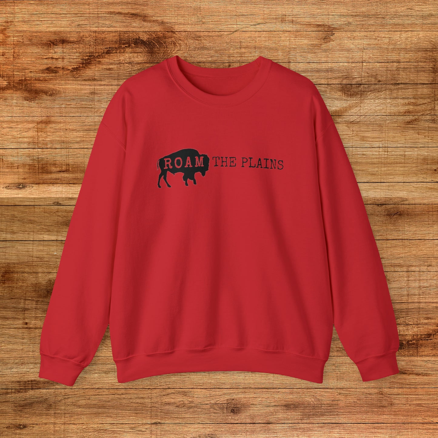 Roam The Plains - Unisex Crewneck Sweatshirt